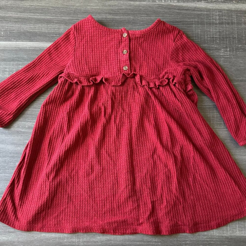 2 Pack- Red and Pink Girl's Dresses